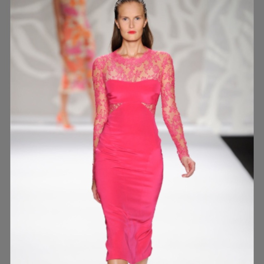 Monique Lhuillier cocktail/ evening dress